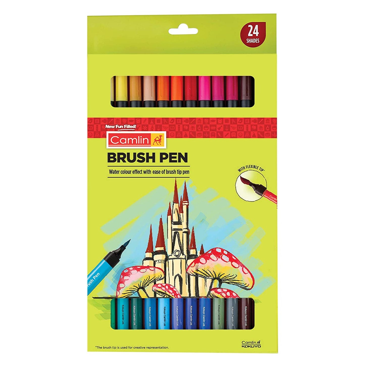 Camel Brush pen 24 shades