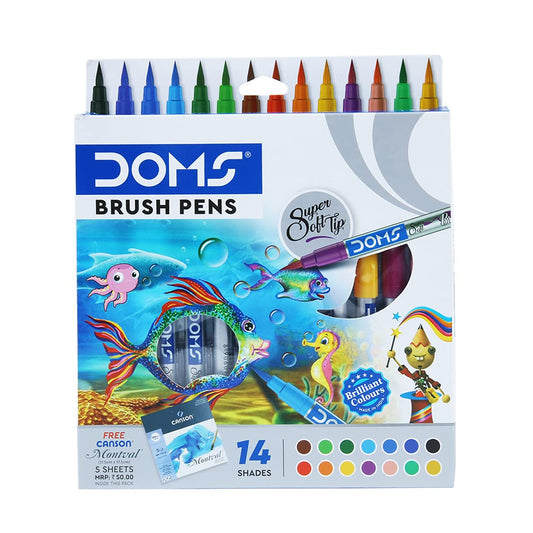 Doms Brush pen 14 shades
