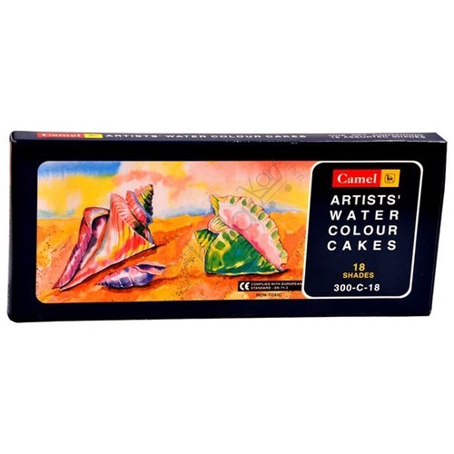 Camel Artist water colour cakes 18 shades