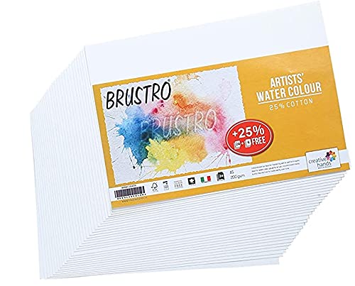 BRUSTRO WC PAPER 200GSM A5