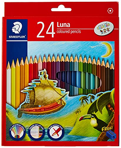 STAEDTLER LUNA COLOURED PENCIL SET 24-136 C24