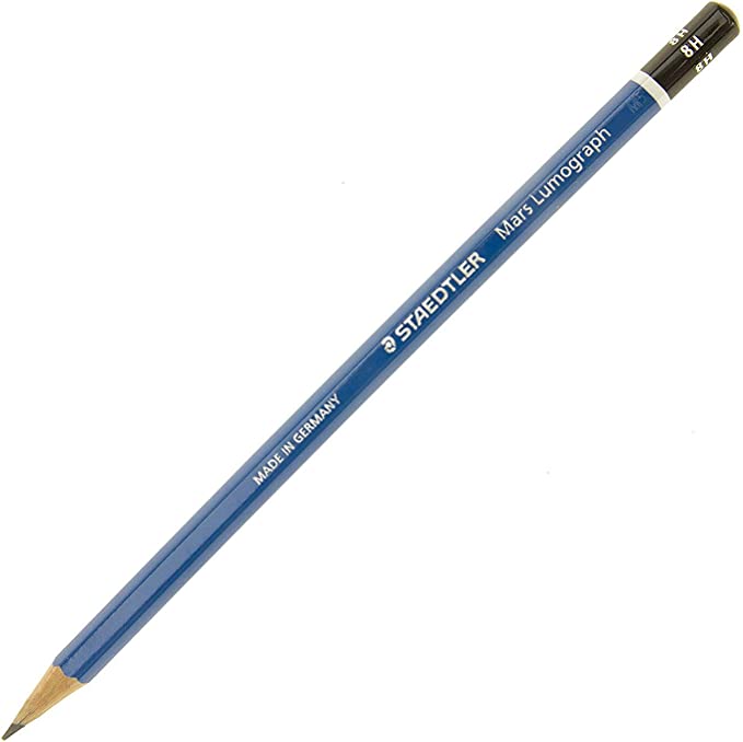 STAEDTLER MARS LUMOGHRAPH DWAWING PENCIL 8H-100 8H