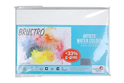 BRUSTRO WC PAPER 300GSM A5