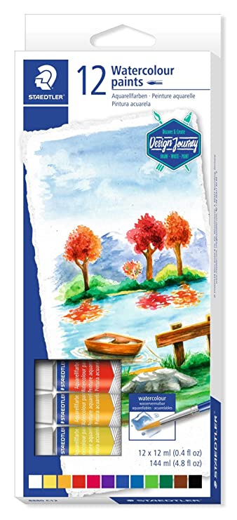 STAEDTLER WATERCOLOUR PAINT SET 12 -8880C12