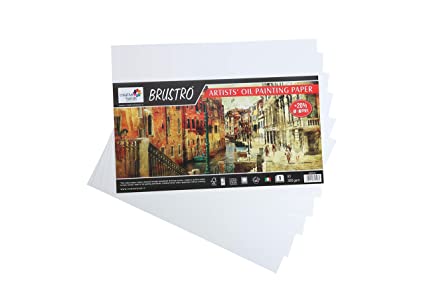 BRUSTRO OIL PAINTING PAPER 300GSM A3