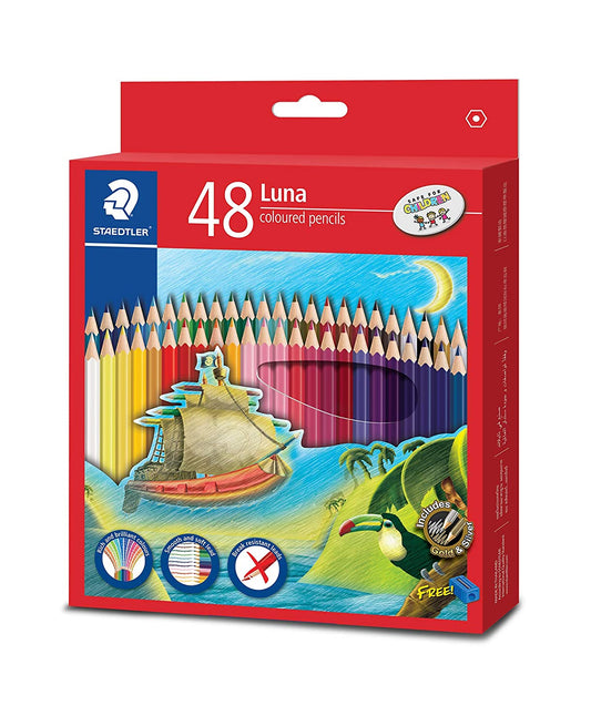 STAEDTLER LUNA COLOURED PENCIL SET 48-136 C48