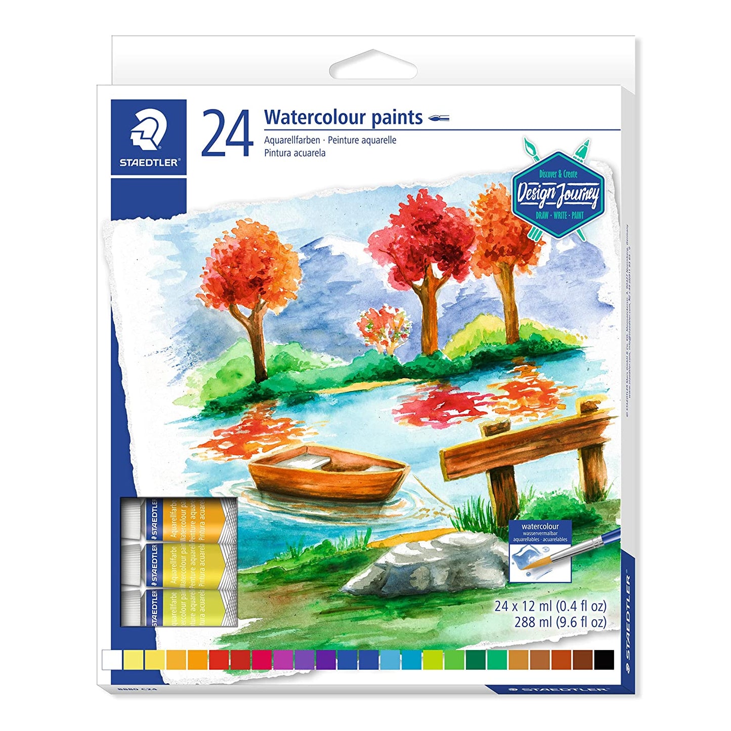 STAEDTLER WATERCOLOUR PAINT SET 24 -8880C24