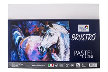 BRUSTRO PASTEL PAPER WHITE 160GSM A3