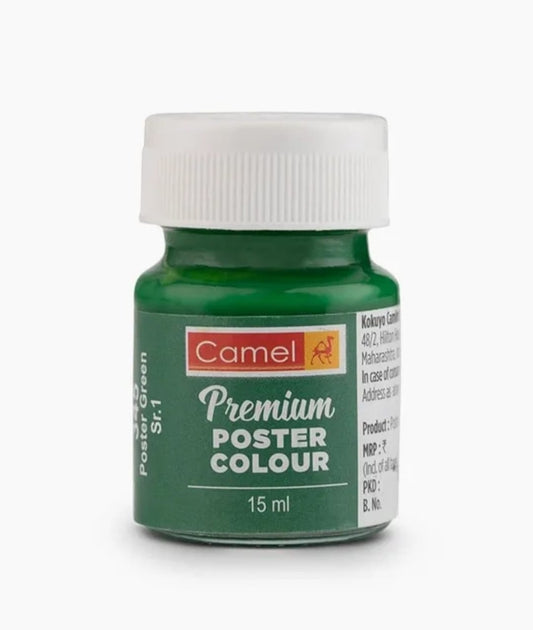 Camel Poster colour Poster Green  (345) 15ml