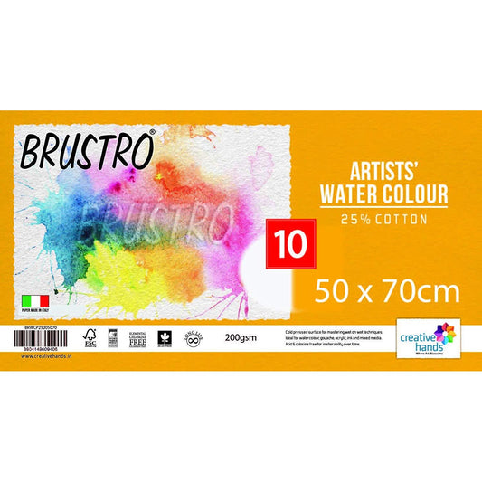 BRUSTRO WC PAPER 200GSM 50X70