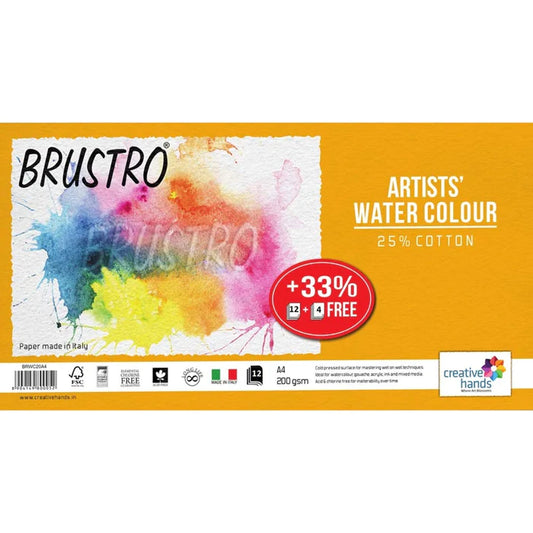 BRUSTRO WC PAPER 200GSM A4