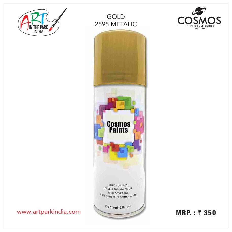 COSMOS PAINT SHADE GOLD 2595 METALLIC