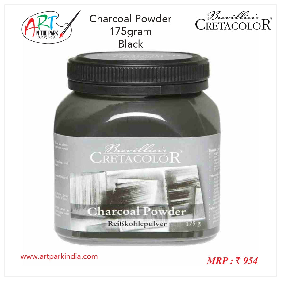 CRETACOLOR CHARCOAL POWDER BLACK