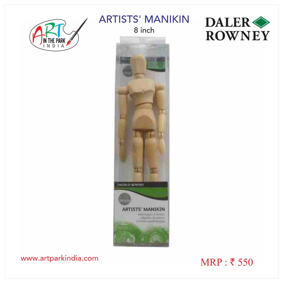 DALER ROWNEY ARTISTS' MANIKIN 8"