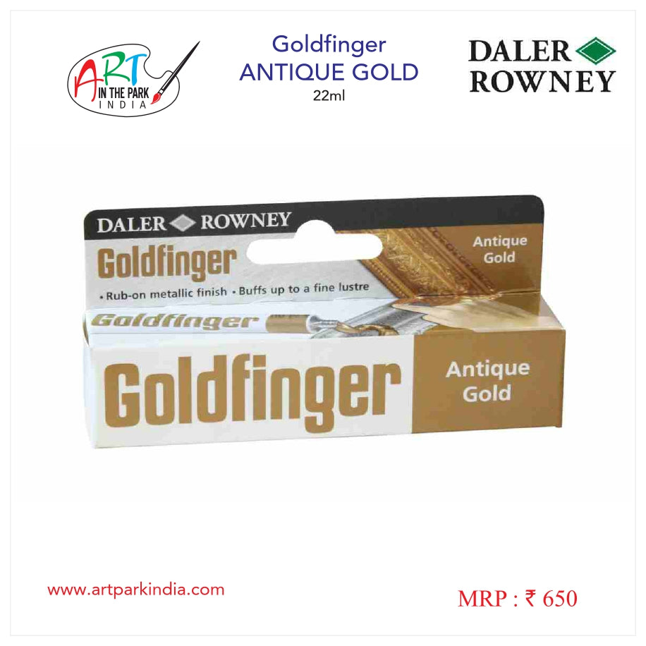 DALER ROWNEY GOLDFINGER ANTIQUE GOLD