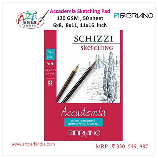 FABRIANO ACCADEMIA SKETCHING PAD 120gsm 6x8inch
