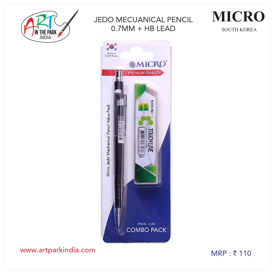 MICRO JEDO MECHANICAL PENCIL 0.7mm+HB LEAD