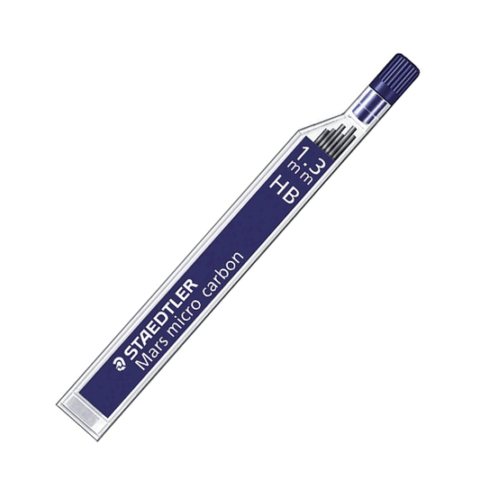 STAEDTLER PENCIL LEAD 250 1.3MM HB