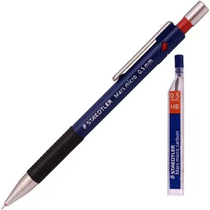 STAEDTLER MECHANICAL PENCIL WITH LEAD BLISTER PACK 0.5MM-775 05 ABKD