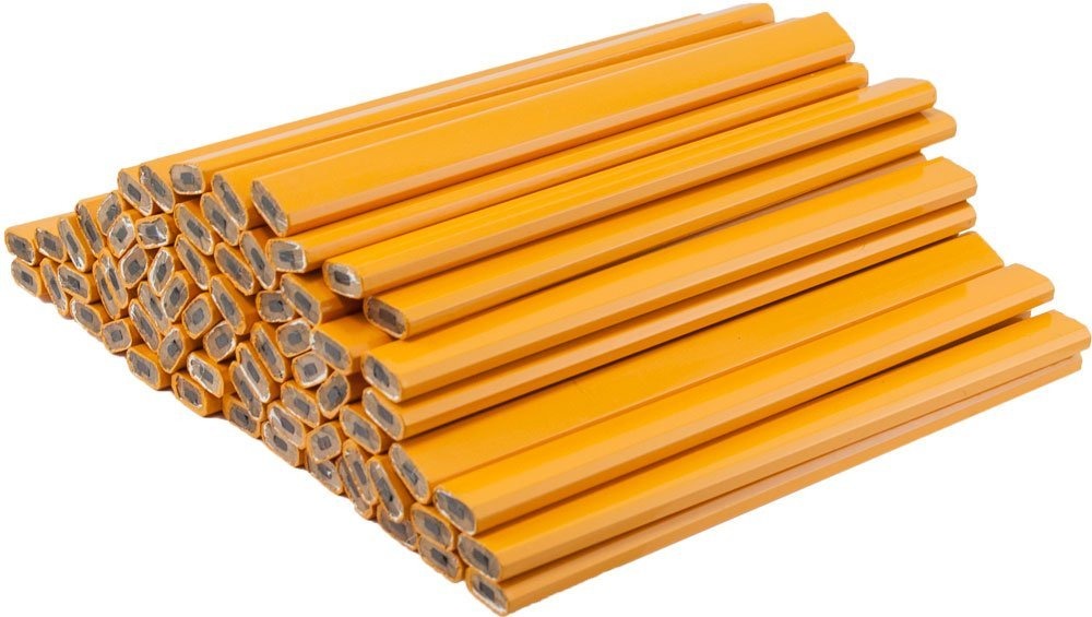 ARTPARK Carpenter Pencil Yellow Pack of 5