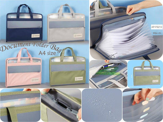 AP DOCUMENT FOLDER BAG BR A4    F6213