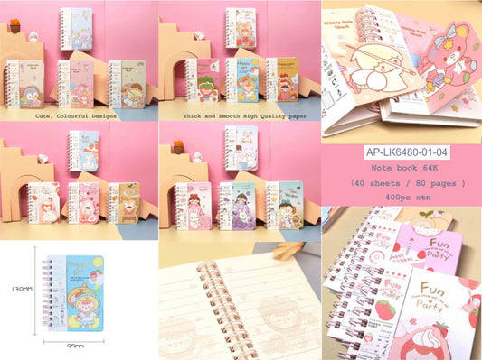 AP NOTEBOOK DIARY BR LK6480-01-04