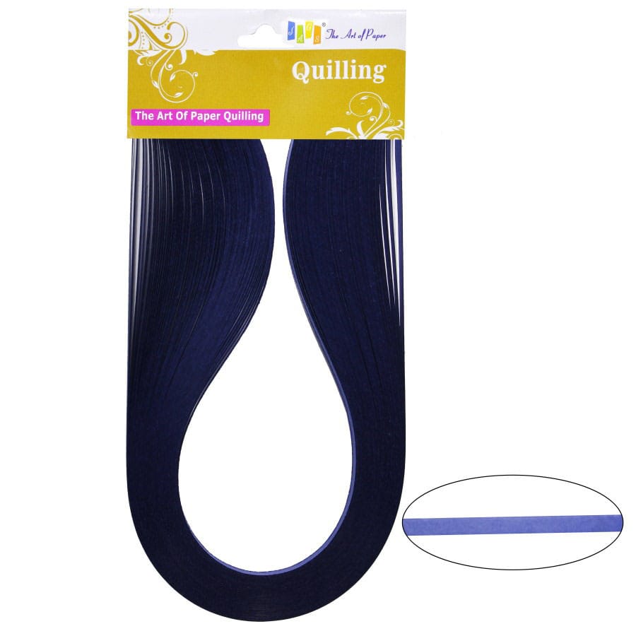 Quilling paper craft  5mm dark blue