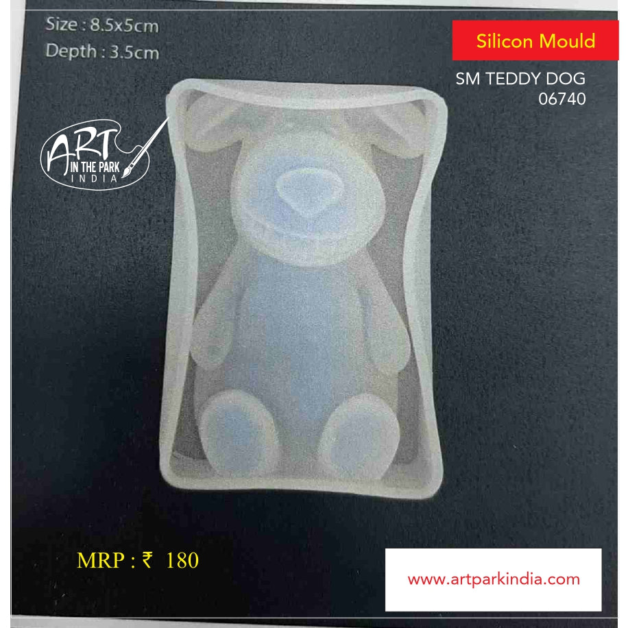 Artpark Silicon Mould Teddy Dog-06740