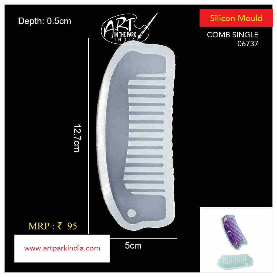 Artpark Silicon Mould Comb Single