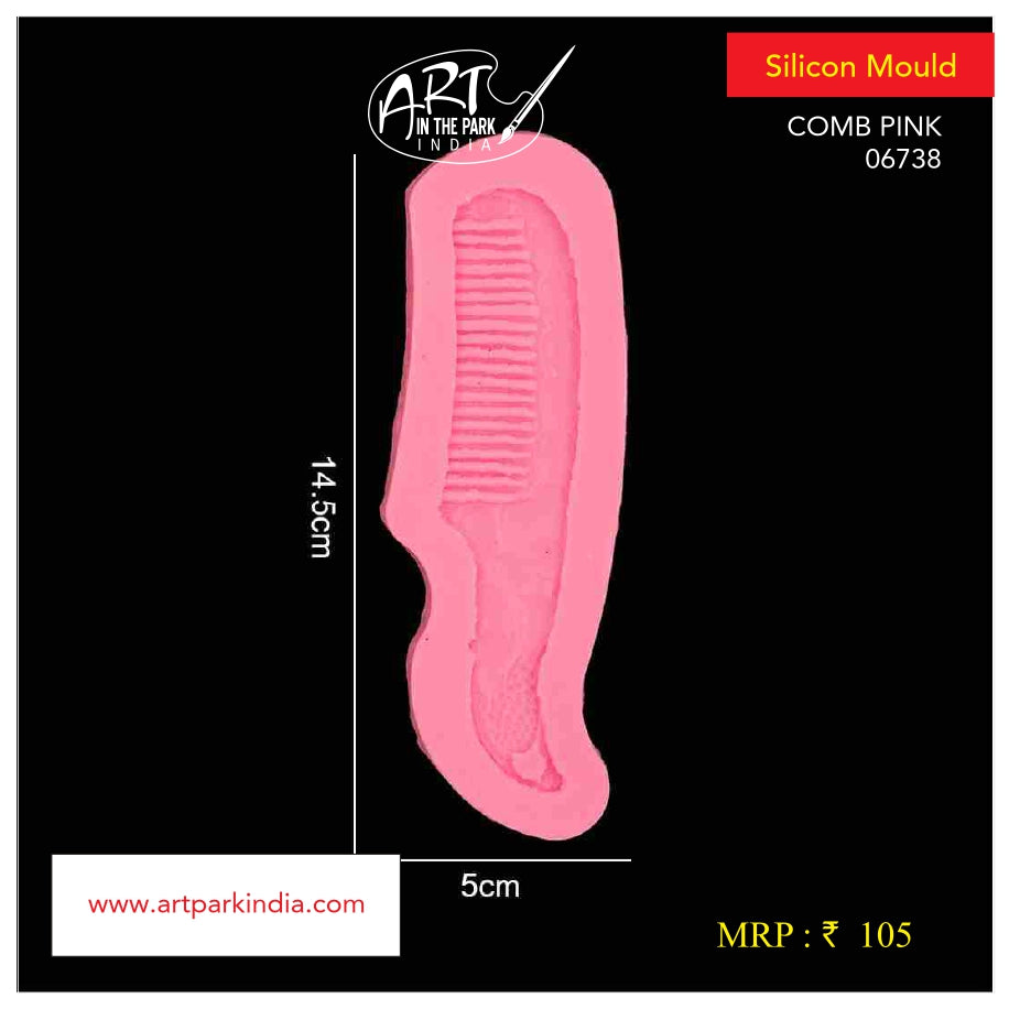 Artpark Silicon Mould Comb Pink ap 06738
