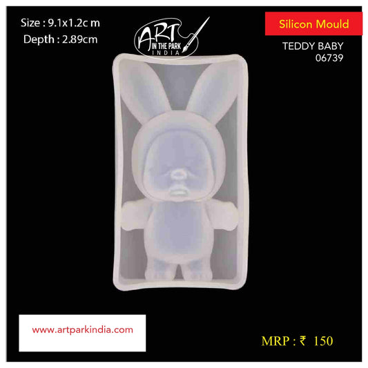 Artpark Silicon Mould Teddy Baby