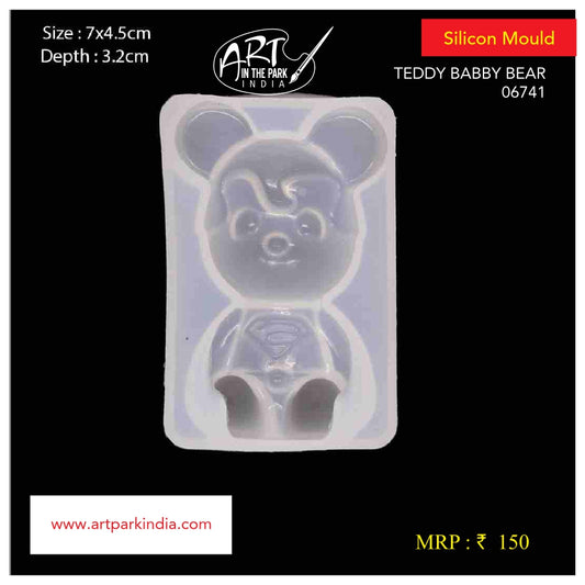 Artpark Silicon Mould Teddy Baby Bear 06741