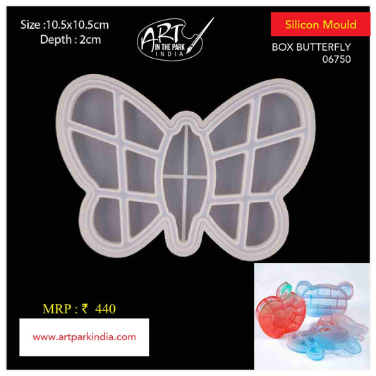 Artpark Silicon Mould Box Butterfly shape