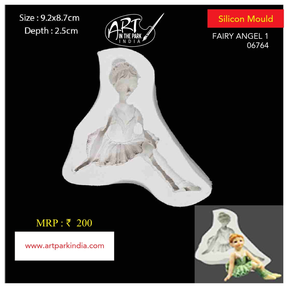 Artpark Silicon Mould Fairy Angel 1 ap 00764