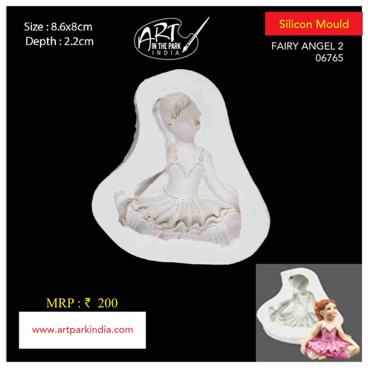 Artpark Silicon Mould Fairy Angel 2 ap06765