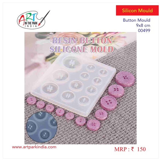 Artpark Silicon Mould Button Mould 00499