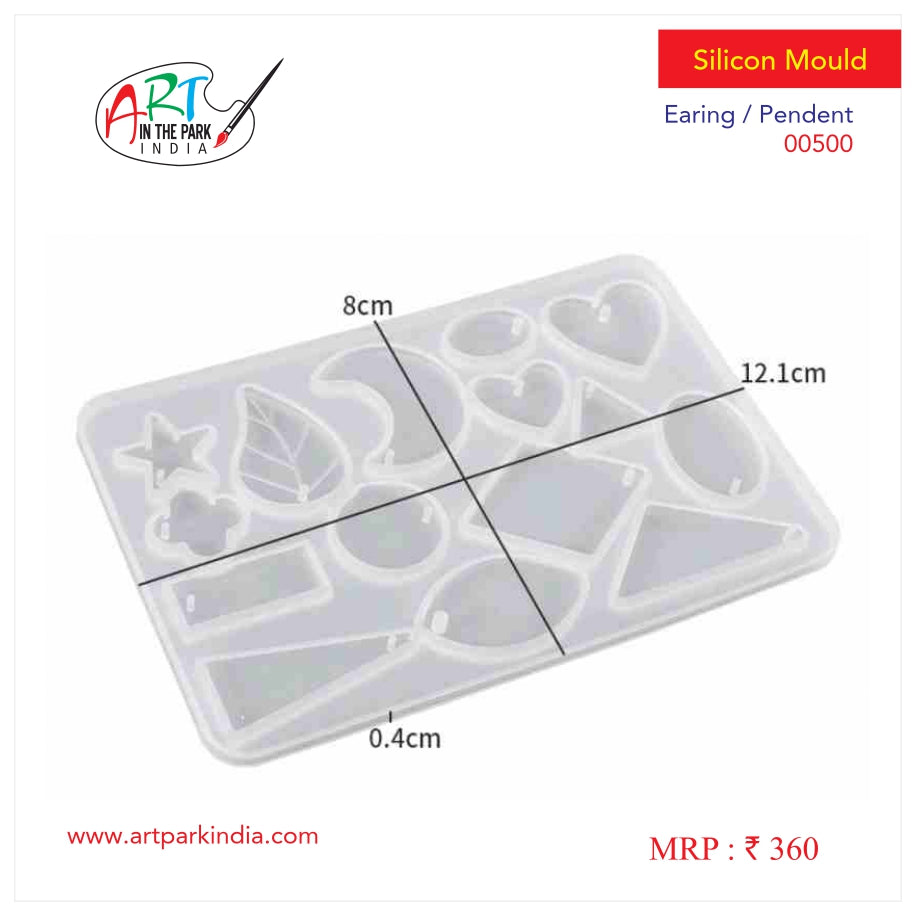 Artpark Silicon Mould Earing/Pendent