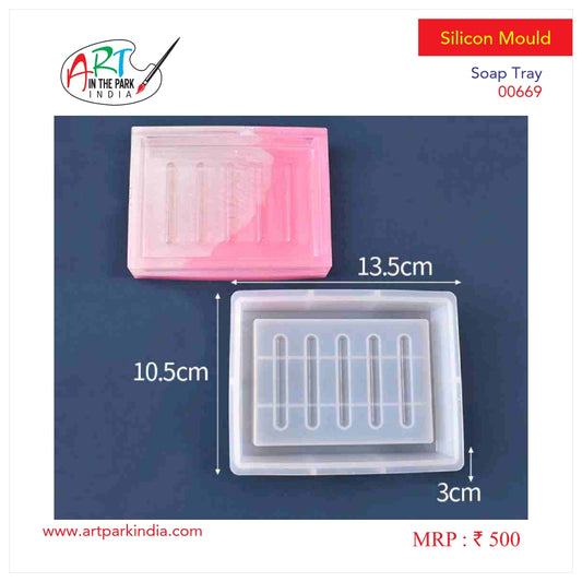Artpark Silicon Mould Soap Tray