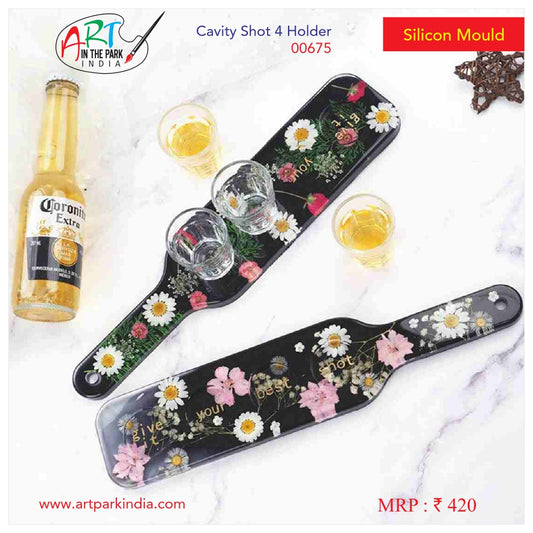 Artpark Silicon Mould Cavity Shot 4 Holder