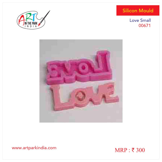 Artpark Silicon Mould Love Small ap0671