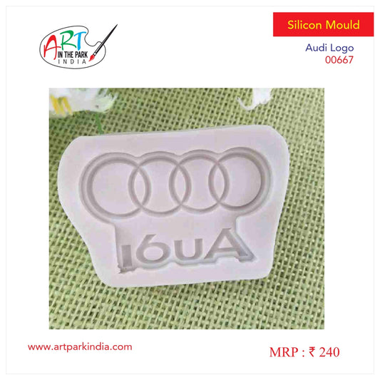 Artpark Silicon Mould Audi Logo ap00667