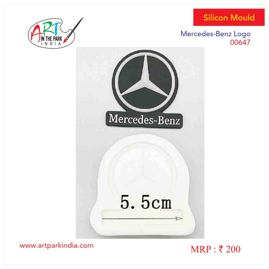Artpark Silicon Mould Mercedes-Benz logo ap00647
