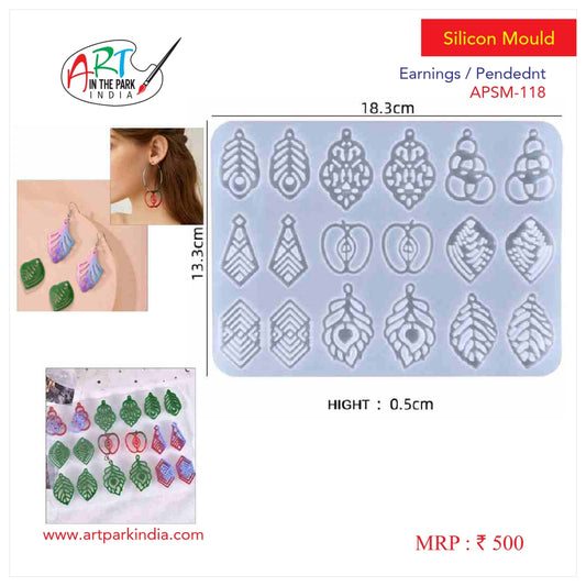 Artpark Silicon Mould Earing/Pendent