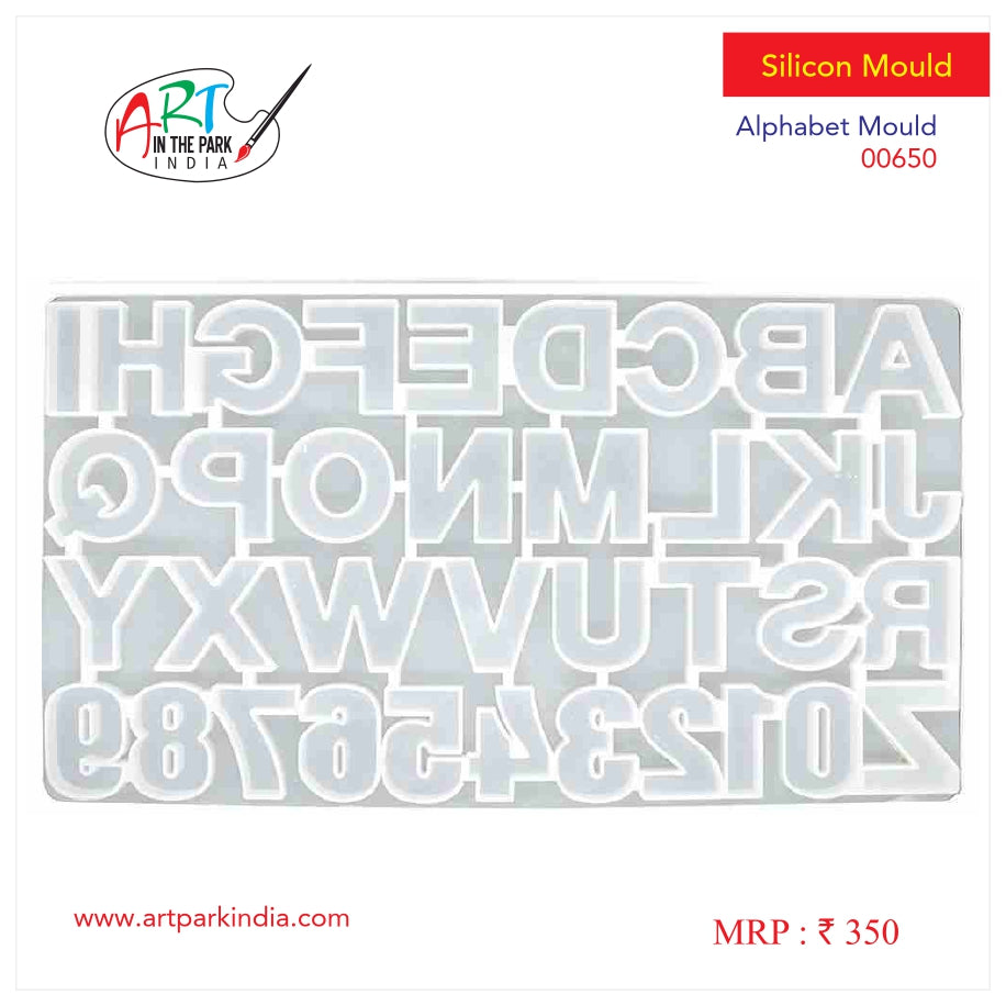 Artpark Silicon Mould Alphabet 00650