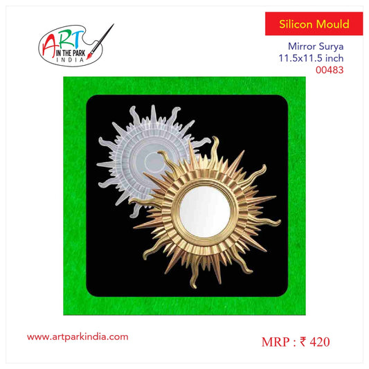 Artpark Silicon Mould Mirror Surya-00483