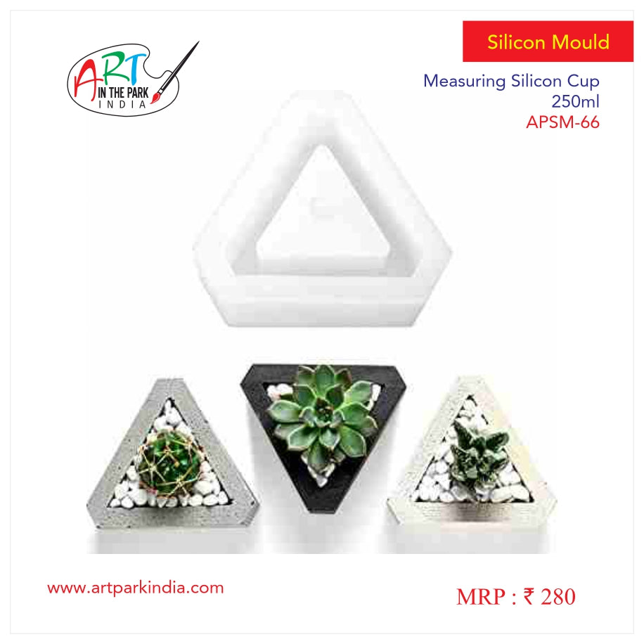 Artpark Silicon Triangle planter mould