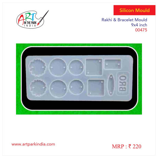 Artpark Silicon Mould Rakhi and Bracelet Mould