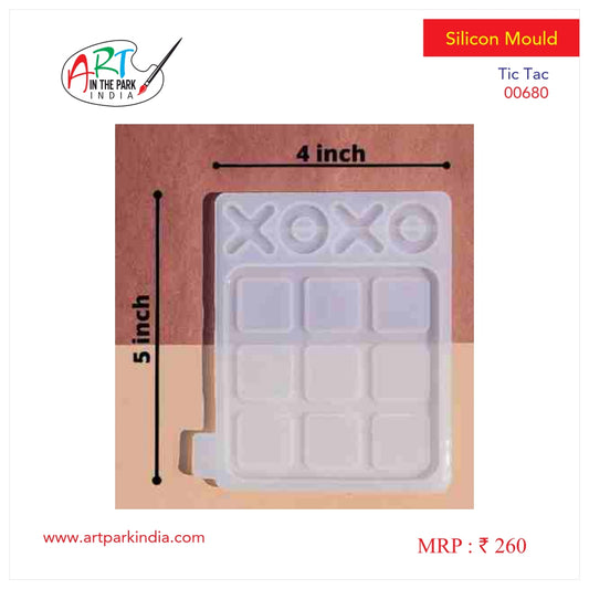 Artpark Silicon Mould Tic Tac-00680