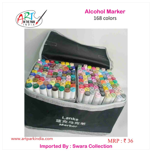 Alcohol Markers Set 168 Colors at Rs 1950 in Jaipur