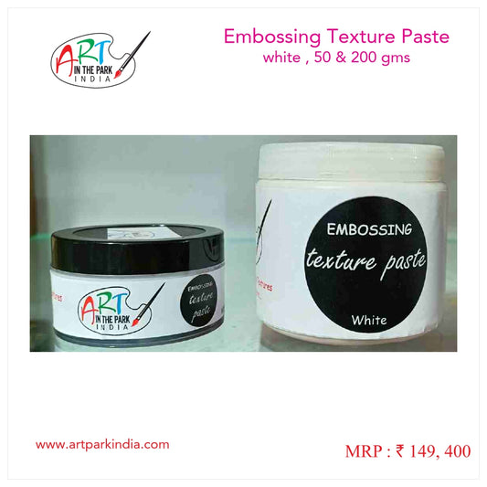 ARTPARK EMBOSSING TEXTURE PASTE WHITE 50gram